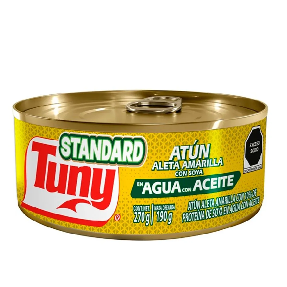 Atún Tuny Light Aleta Amarilla en Agua 140g